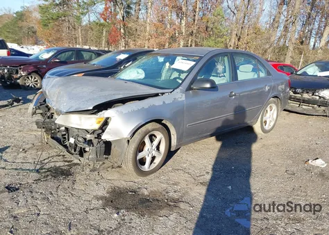 2007 Hyundai Sonata Limited/Se V6 from USA, damaged, VIN 5NPEU46F47H166046